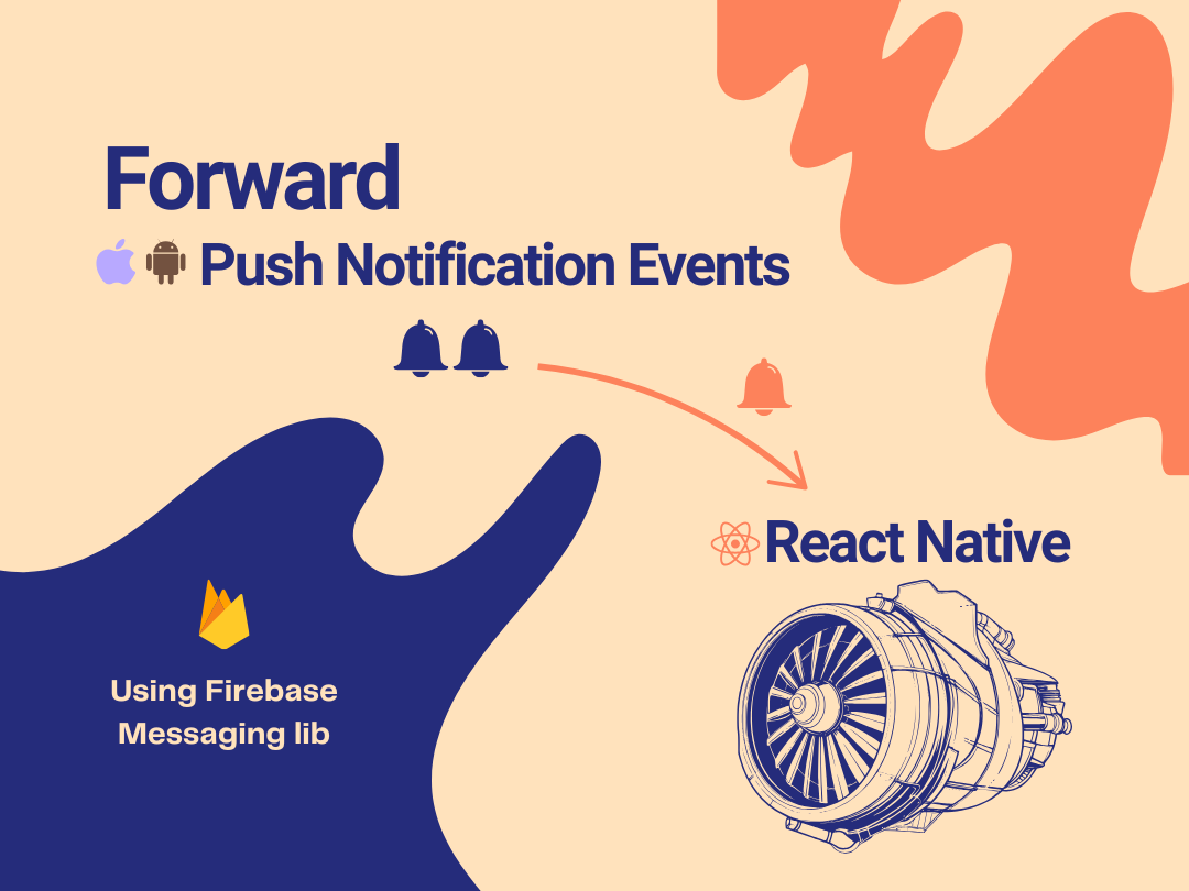 Forward third-party Push Notifications to React Native Firebase Messaging